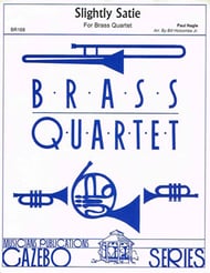 Slightly Satie Brass Quartet cover